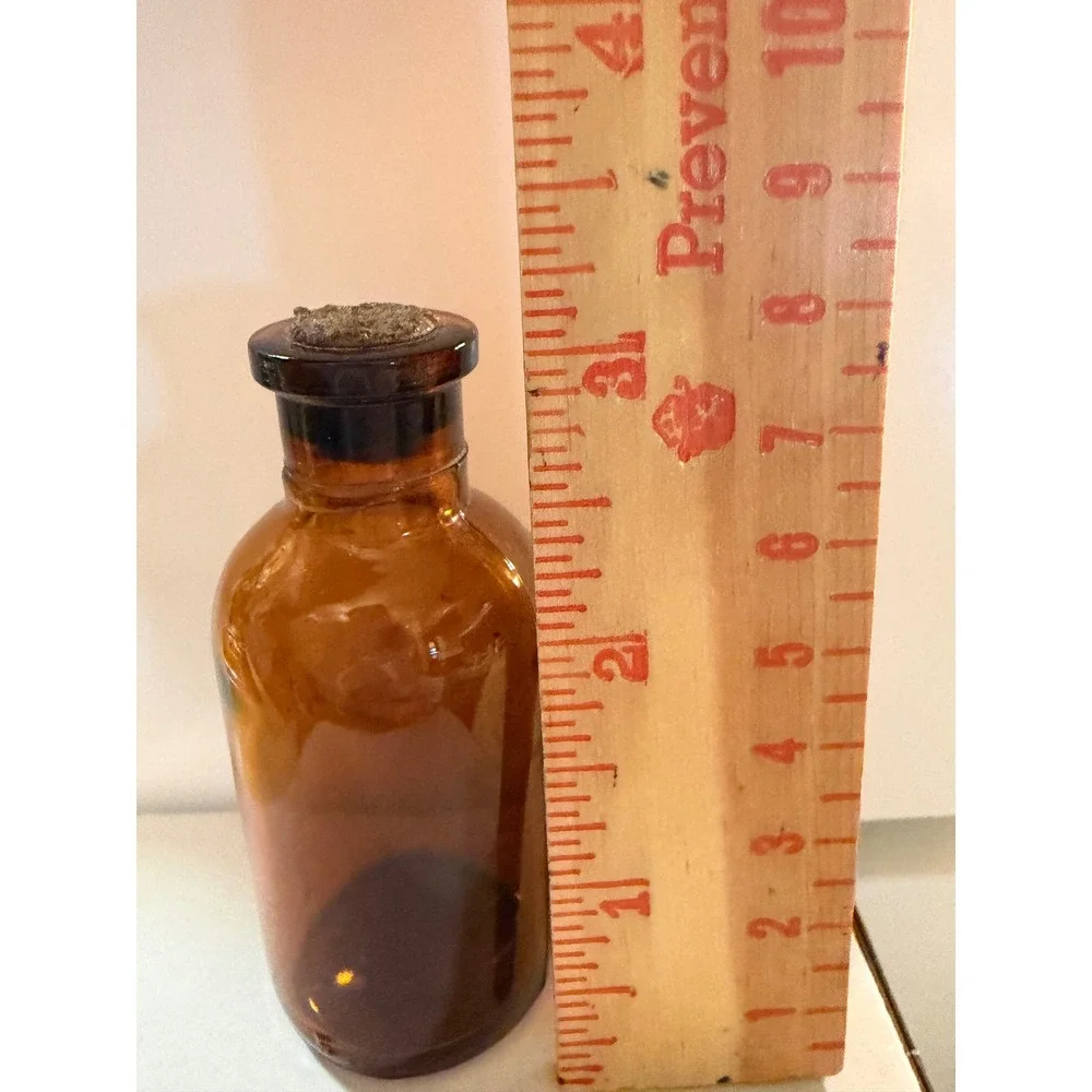 Illinois Glass Company vintage amber